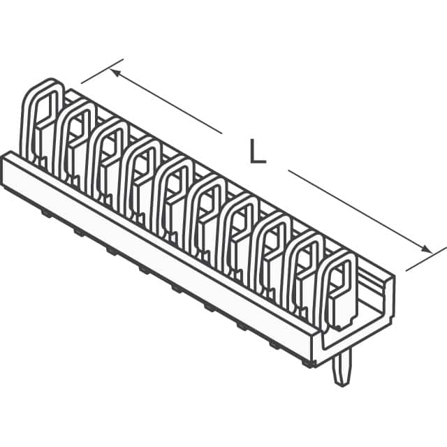5164713-5 TE Connectivity AMP Connectors  Embases à broches mâles
